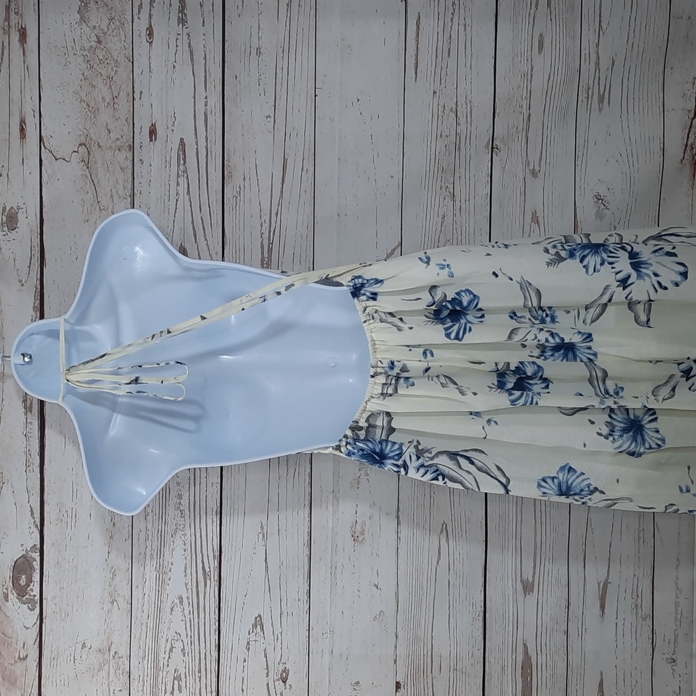 Bohemian chic flowering maxi dress/ BOHO - Picture 7 of 9